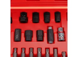 Alternator pulley mounting and removal set MECHANIC PULLEY SET 4, 30 pcs