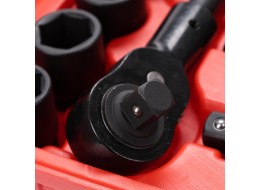 Socket set with ratchet MECHANIC WRENCH SET 2, heavy-duty, 21 pcs