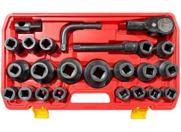 Socket set MECHANIC WRENCH SET 3, heavy-duty, 26 pcs