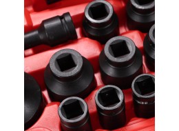Socket set MECHANIC WRENCH SET 3, heavy-duty, 26 pcs