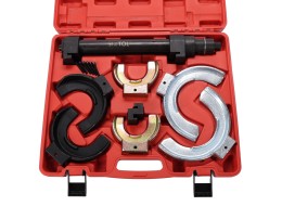 Shock absorber spring compressor set with interchangeable forks MECHANIC SPRING SET 5