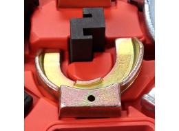 Shock absorber spring compressor set with interchangeable forks MECHANIC SPRING SET 5