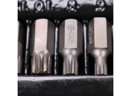 Torx Bit Set in Metal Case MECHANIC TORX SET 1, 40 pcs