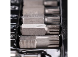 Torx Bit Set in Metal Case MECHANIC TORX SET 1, 40 pcs