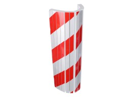 Self-adhesive foam pole protector for garage CAR PARK GUARD POLE 1, 18x38x1.5 cm, 2 pcs