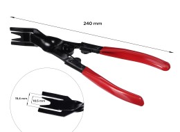 Pliers for removal of upholstery clips and interior trim MECHANIC TRIM ONE 14