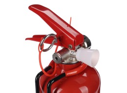 Powder fire extinguisher FIRE STOP 1 kg, ABC, all-metal, including metal bracket