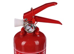 Powder fire extinguisher FIRE STOP 1 kg, ABC, all-metal, including metal bracket