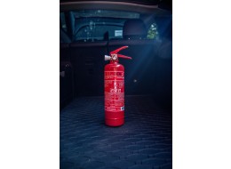 Powder fire extinguisher FIRE STOP 1 kg, ABC, all-metal, including metal bracket