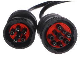 OBD-II adapter 9-pin J1939 and 6-pin J1708 MECHANIC CABLE 8