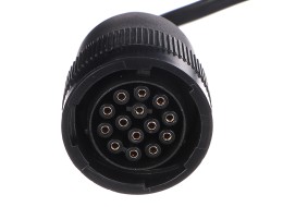 OBD-II adapter 14-pin for CAT Caterpillar vehicles MECHANIC CABLE 9