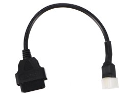OBD-II adapter 6-pin for Delphi motorcycles MECHANIC CABLE 12