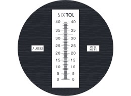 Refractometer for measuring AdBlue 0-40%, SIXTOL