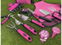 GARDEN PINK 12 garden tool set