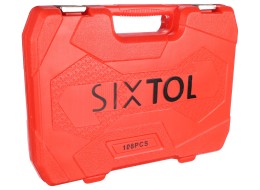 CRV 108 professional socket set - 6 year warranty SIXTOL SIX