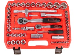 CRV 108 professional socket set - 6 year warranty SIXTOL SIX