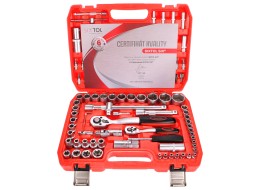 CRV 108 professional socket set - 6 year warranty SIXTOL SIX