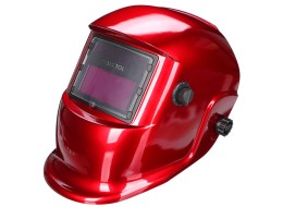 Auto-darkening welding helmet WELDING MASK 2, red