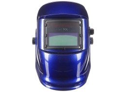 Auto-darkening welding helmet WELDING MASK 3, blue
