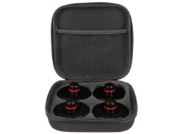 Set of rubber jack pads JACK PAD SET 4T for Tesla vehicles, 24 mm stem, 4 pcs
