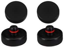 Set of rubber jack pads JACK PAD SET 4T for Tesla vehicles, 24 mm stem, 4 pcs