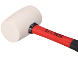 Rubber mallet TPR HAMMER 220, white, 220g, 285mm