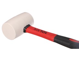 Rubber mallet TPR HAMMER 340, white, 340g, 310mm