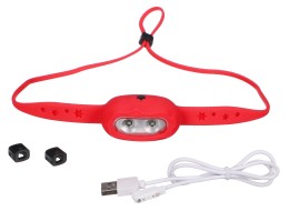 Headlamp with elastic band HEADLAMP STAR, 120 lm, LED, USB