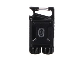 Multifunction keychain flashlight with magnet LAMP KEY 1, 500 lm, COB LED, USB