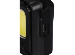 Multifunction keychain flashlight with magnet LAMP KEY 2, 900 lm, COB LED, USB