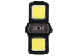 Multifunction keychain flashlight with magnet LAMP KEY 2, 900 lm, COB LED, USB