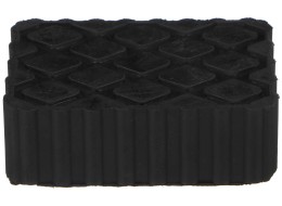 Rubber pad for car jack JACK PAD 17, 120x80x40 mm