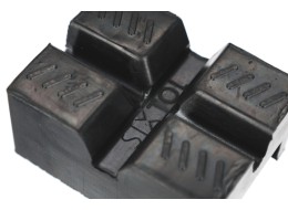 Rubber pad for folding car stand MECHANIC CAR STAND, 83×62×40 mm