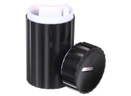 Car Flame car aroma diffuser black 100ml, USB-C, for cup holder