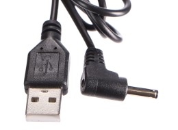 Replacement USB power cable DC jack 3.5x1.35mm, for diffusers Flower and Ball