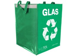 Recycling bags SORT EASY 3 BASIC DE, 30x30x40 cm, 3 x 36 l, 3 pcs