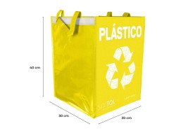 Recycling bag SORT EASY PLÁSTICO ES, 30x30x40cm, 36l