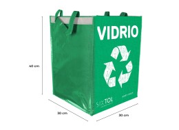 Recycling bags SORT EASY 3 BASIC ES, 30x30x40 cm, 3 x 36 l, 3 pcs