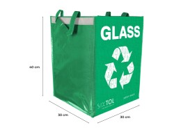 Recycling bags SORT EASY 3 BASIC EN, 30x30x40 cm, 3 x 36 l, 3 pcs