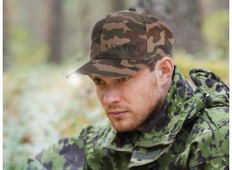 Cap with LED light B-CAP 25lm, rechargeable, USB, one size, camouflage