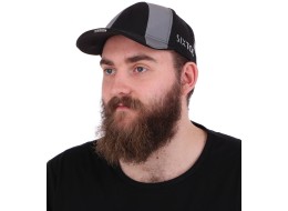 Reflective cap with LED light B-CAP SAFETY 25 lm, rechargeable, USB, one size, black