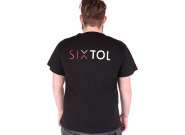 Men's T-shirt T-SHIRT, black, size L, 100% cotton