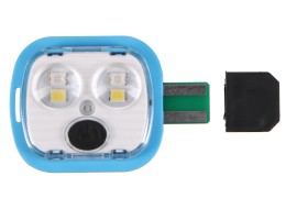 Replacement LED light for cap/headband B-HAT LED LIGHT 2, red/blue