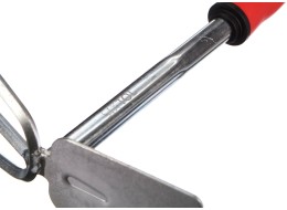 Garden hoe with cultivator, length 290 mm, ergonomic handle