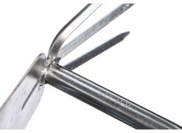 Garden hoe with cultivator, length 290 mm, ergonomic handle
