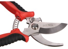 Garden pruning shears, length 190 mm, ergonomic handle