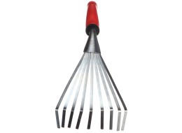 One-handed Swedish rake, length 350 mm, ergonomic handle