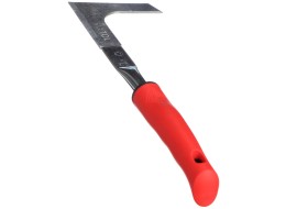 L-shaped garden weed knife, length 315 mm, ergonomic handle