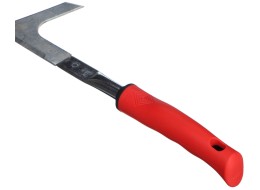 L-shaped garden weed knife, length 315 mm, ergonomic handle