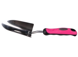 Garden trowel GARDEN PINK ONE, stainless steel, 33 cm